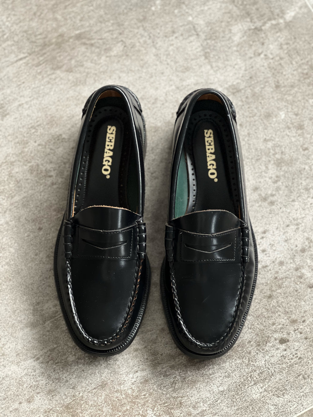 Size 41 | Sebago Black Loafers