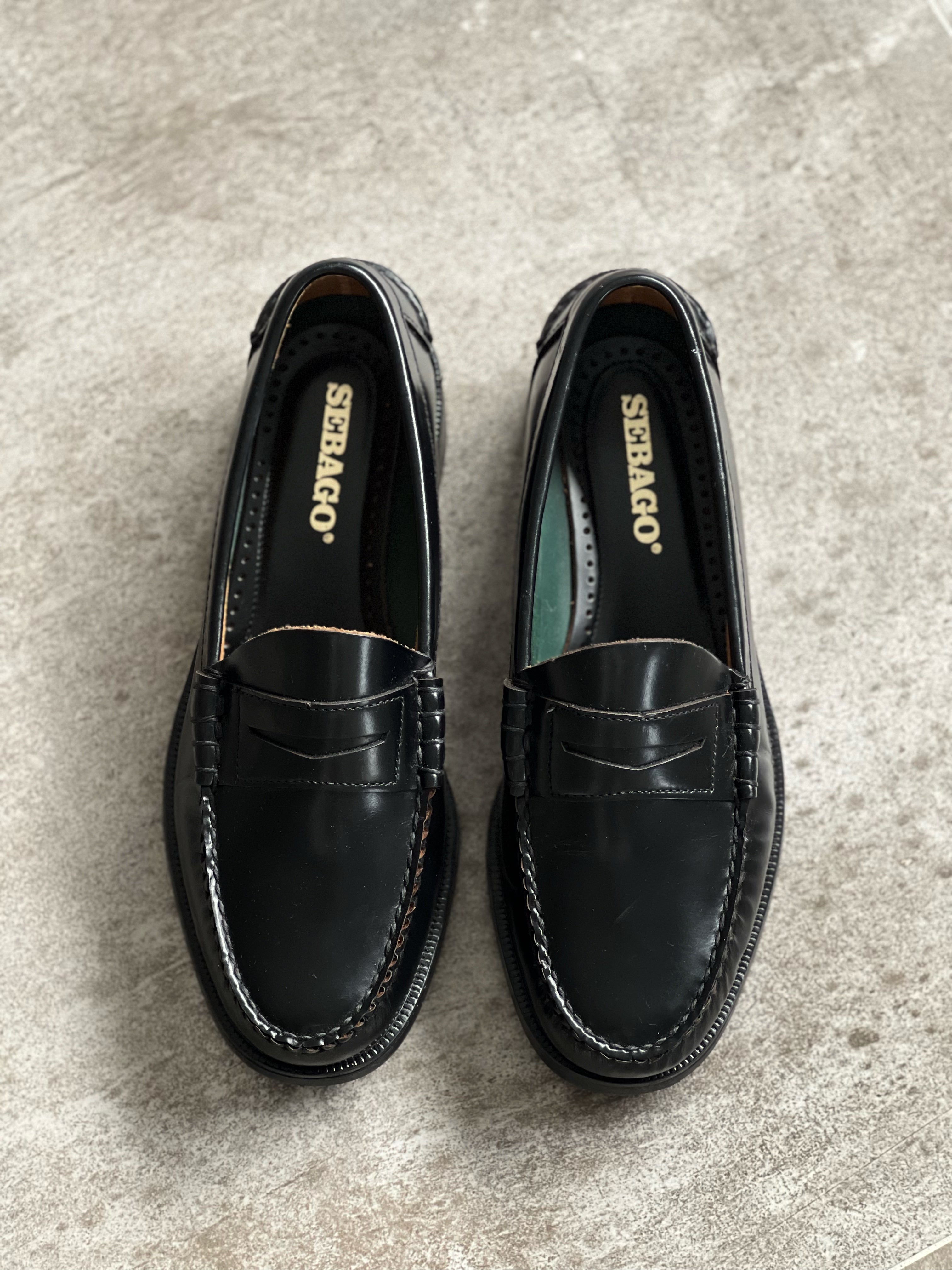 Size 41 | Sebago Black Loafers
