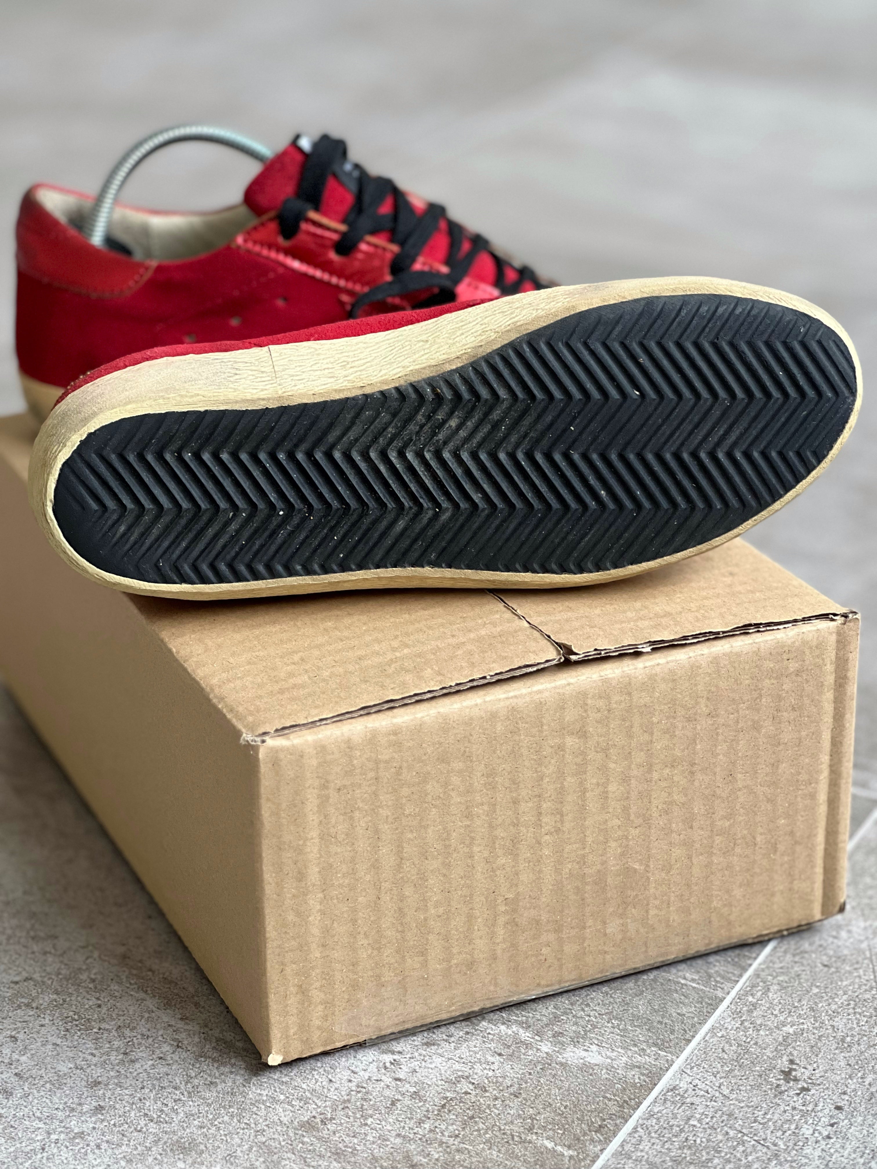 Size 38 | All red Golden Goose Superstar