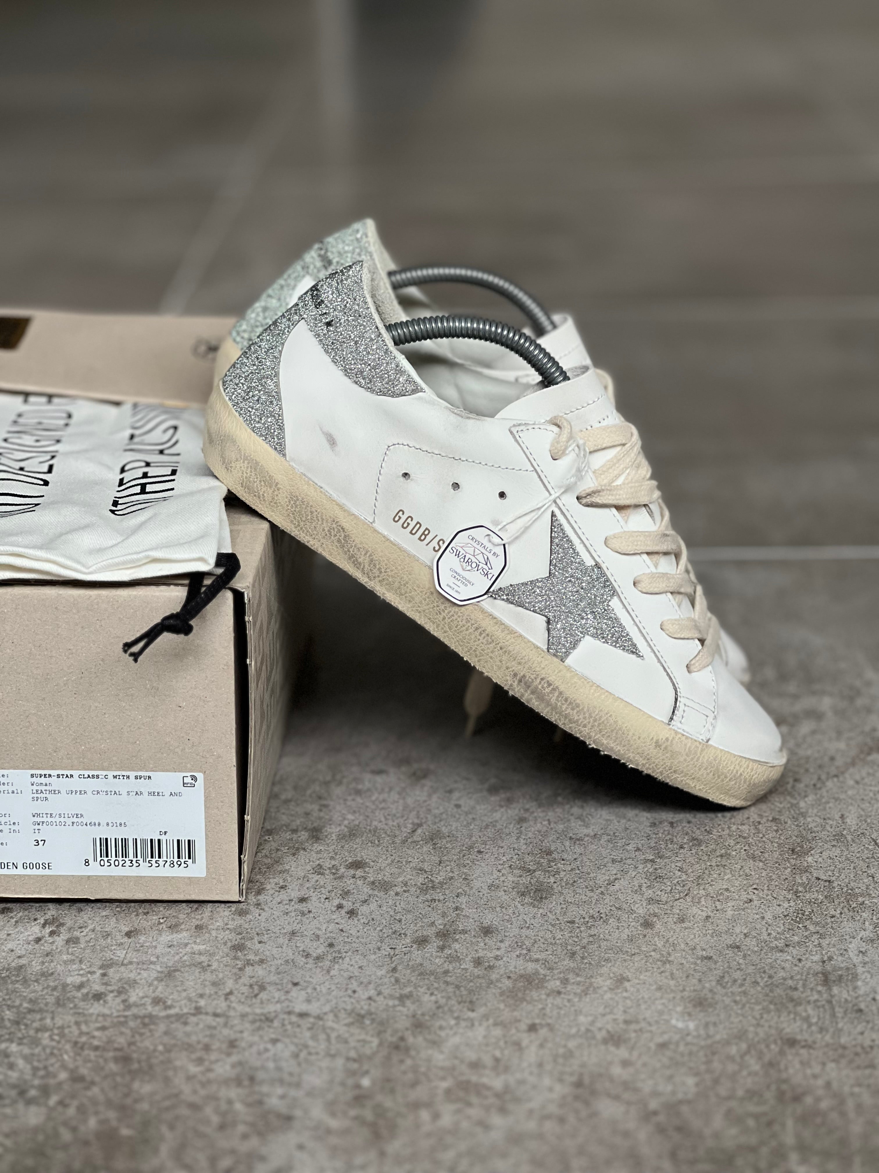Talla 37 | Swarovsky Golden Goose Superstar