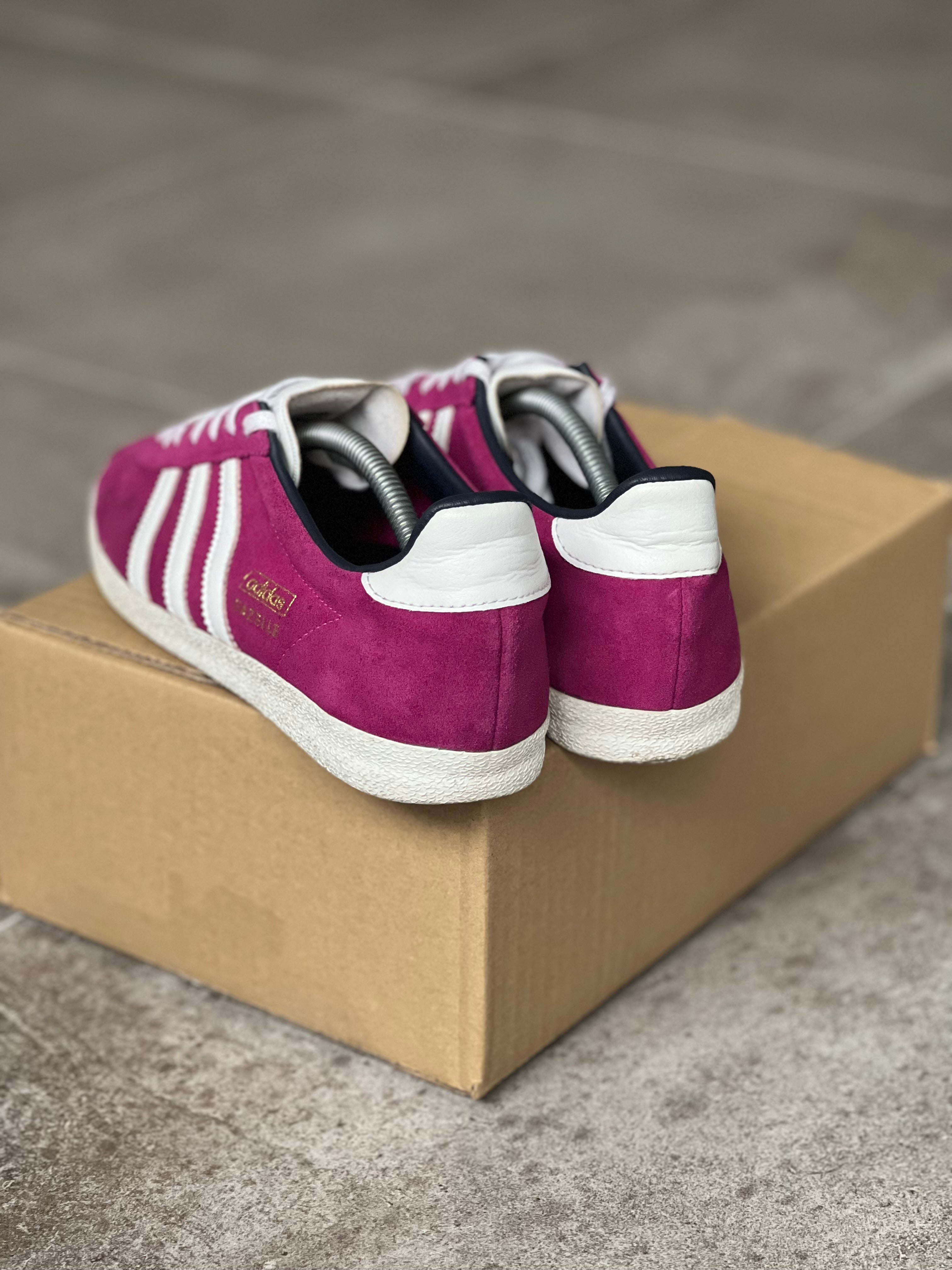 Talla 39 1/3 | Adidas Gazelle 2000’s pink / white
