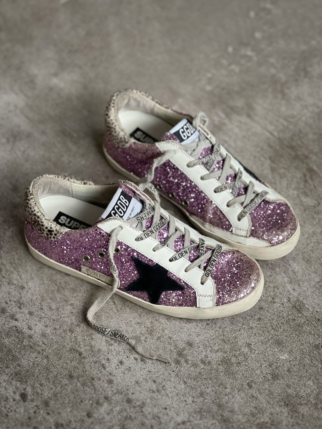 Golden Goose Superstar Purple Woman Preloved
