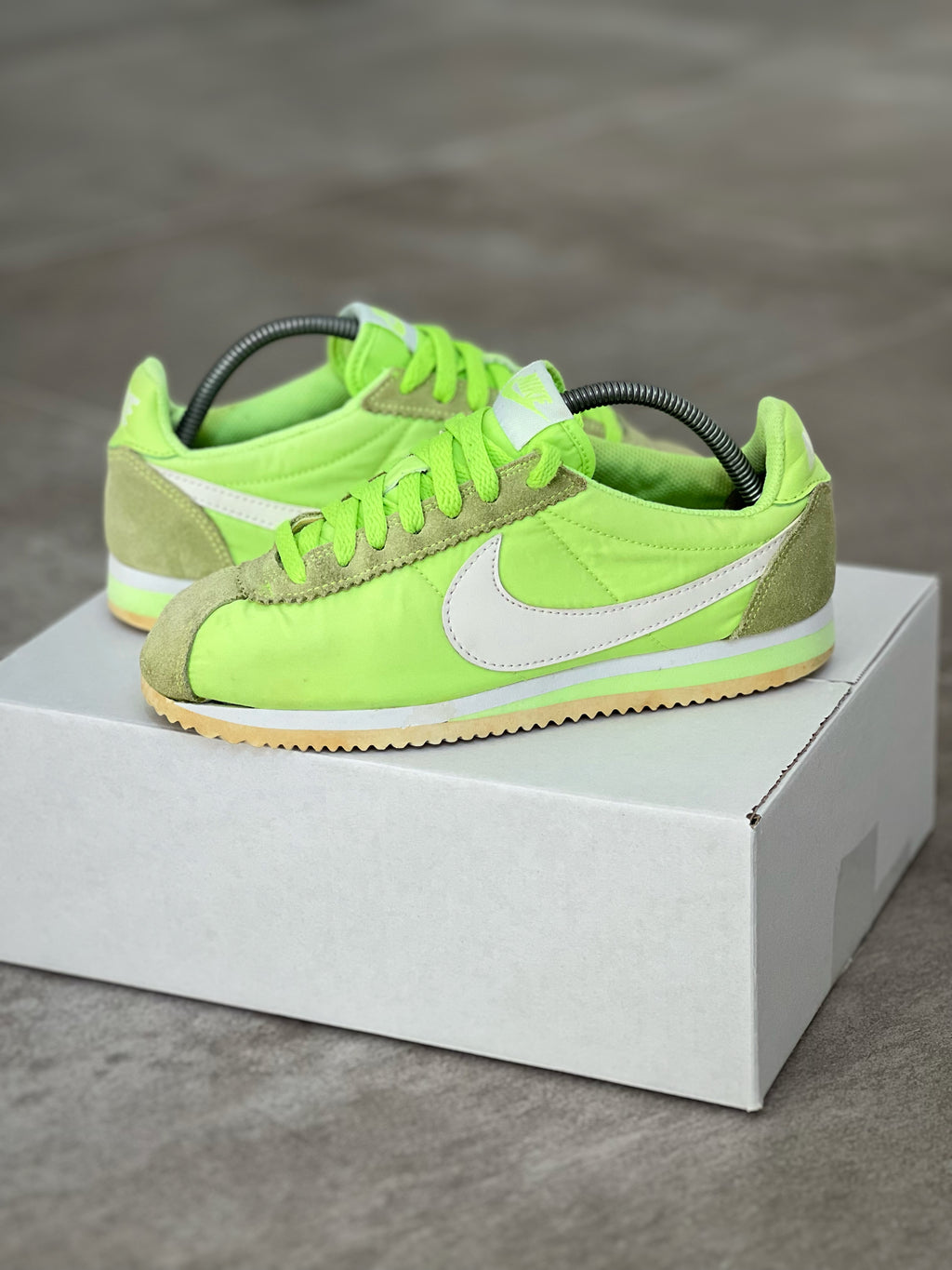 Talla 38 | Nike Cortez fluor green woman