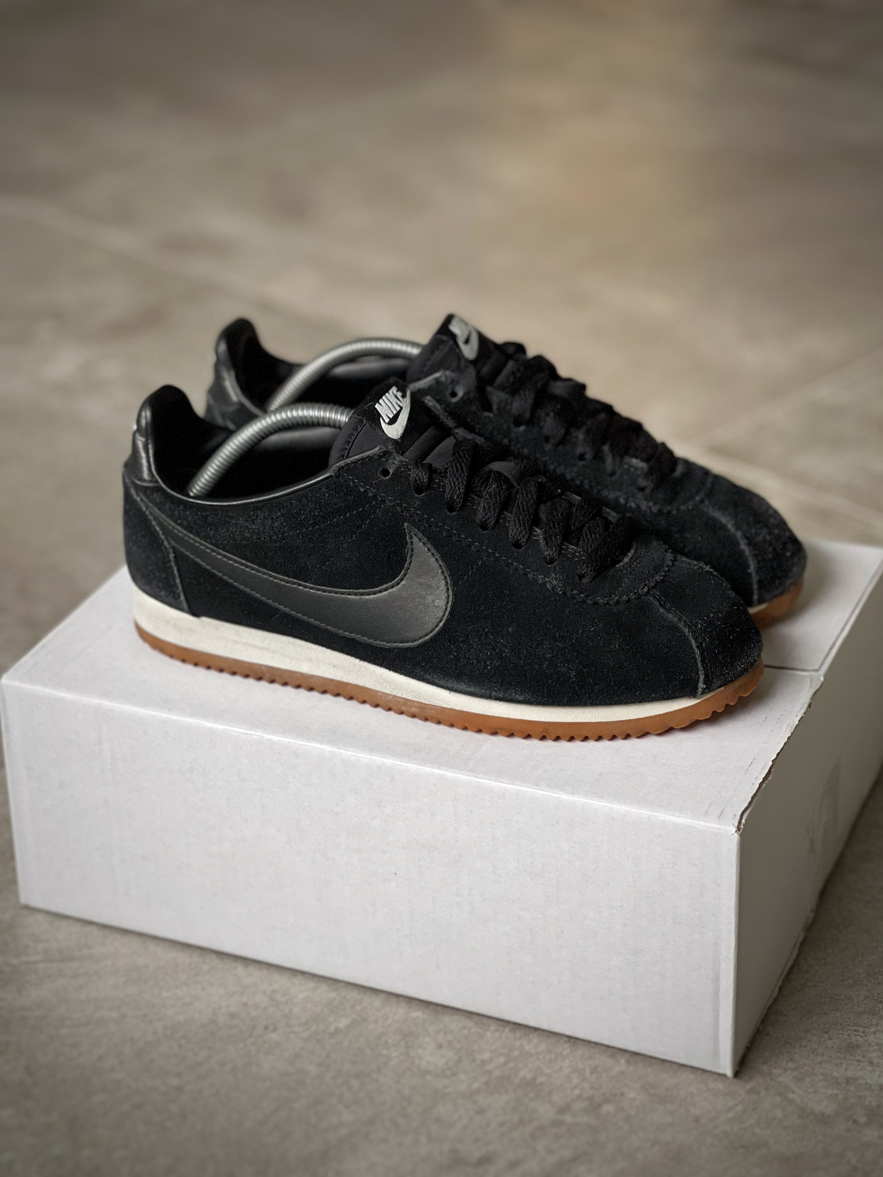 Size 39 | Nike Cortez Black Y2k Preloved