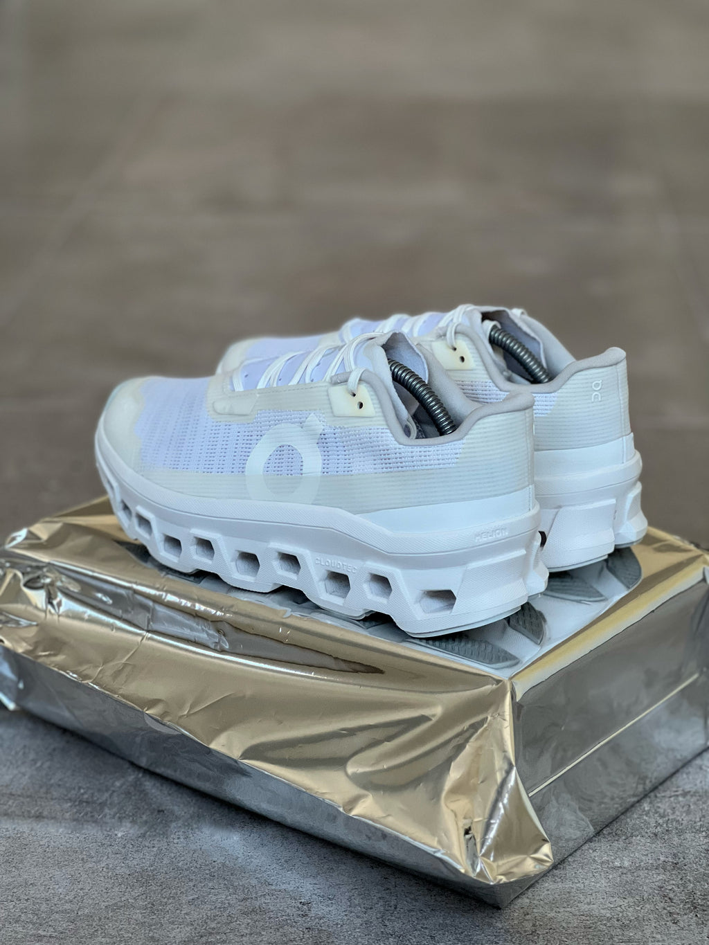 On Running Cloudmonster Blancas Mujer | Zapatillas Running
