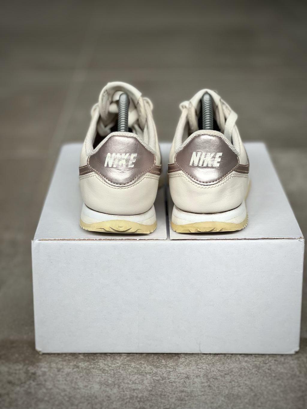 Talla 36 | Nike Cortez Retro Preloved Woman Beige