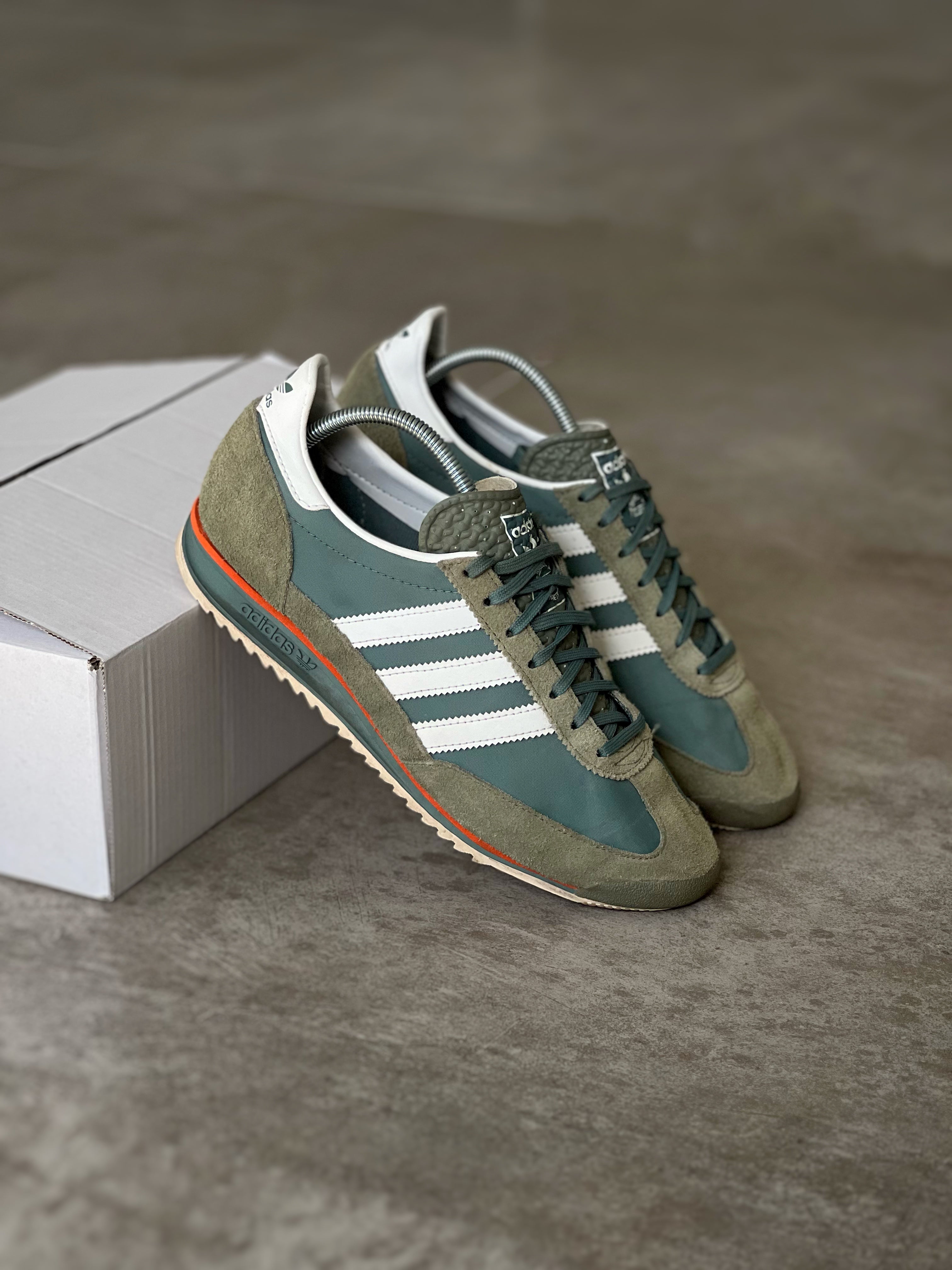 Size 40 | Adidas SL 72 Khaki white & Orange