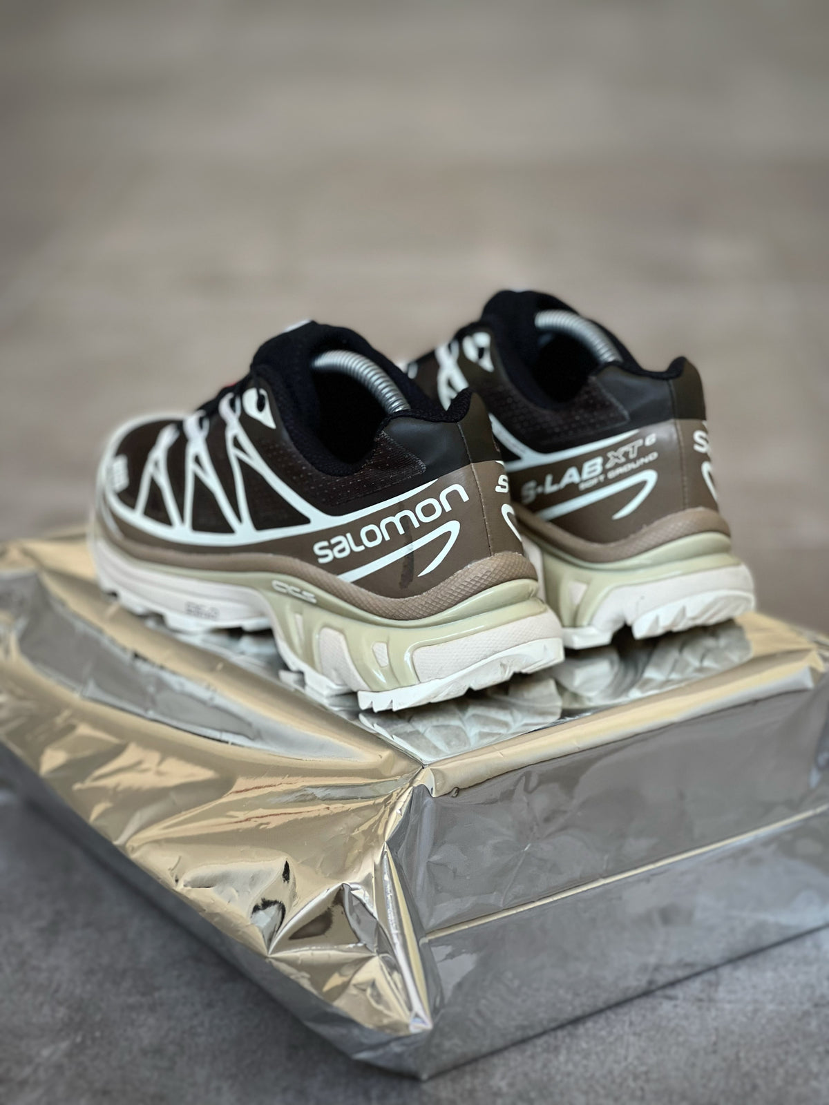 Salomon XT6 Lab Brown Woman
