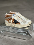 Golden Goose Mid Star Animal Print Women's sneakers