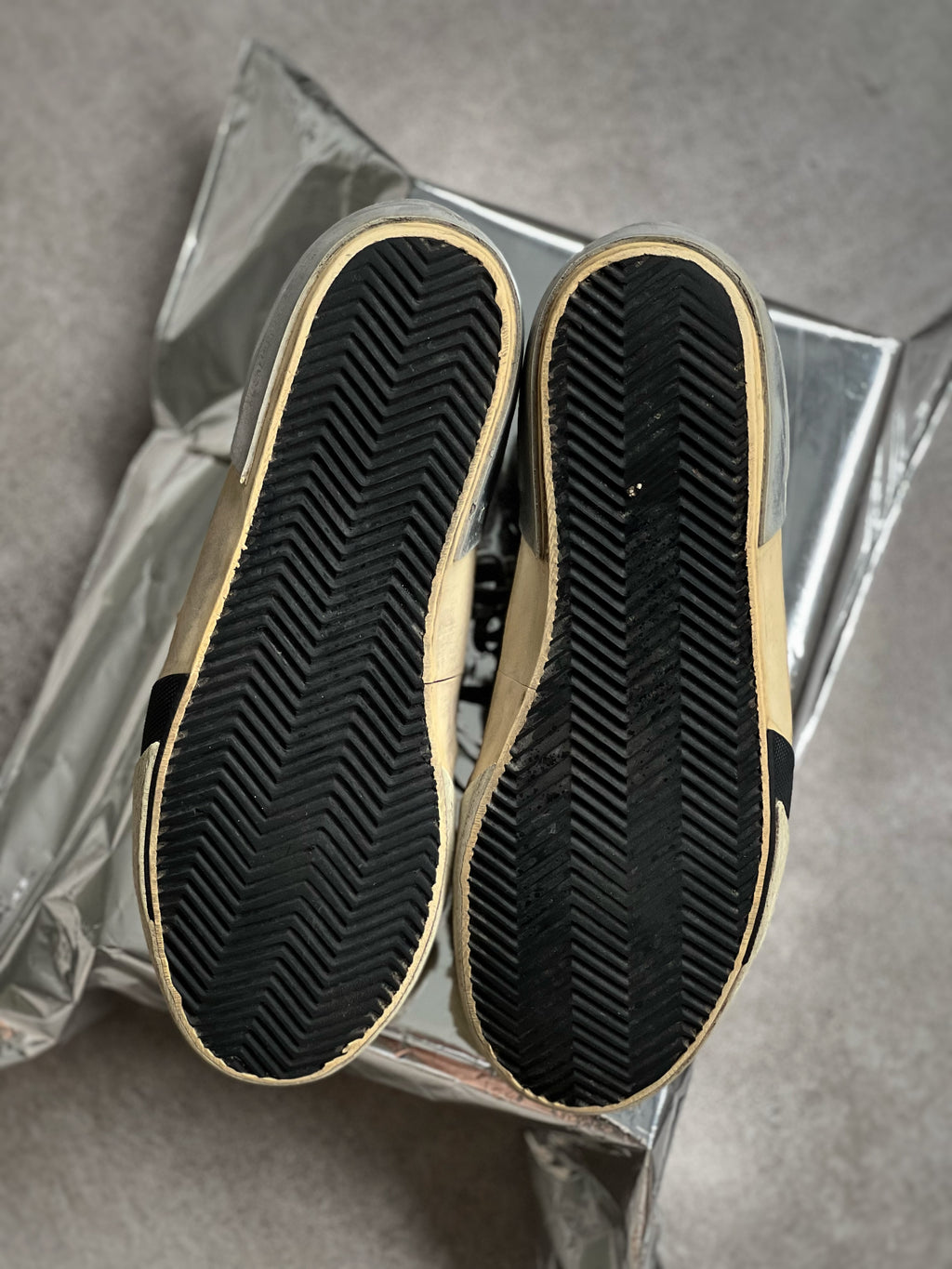 Golden Goose Superstar Men's Black/ Silver/ White