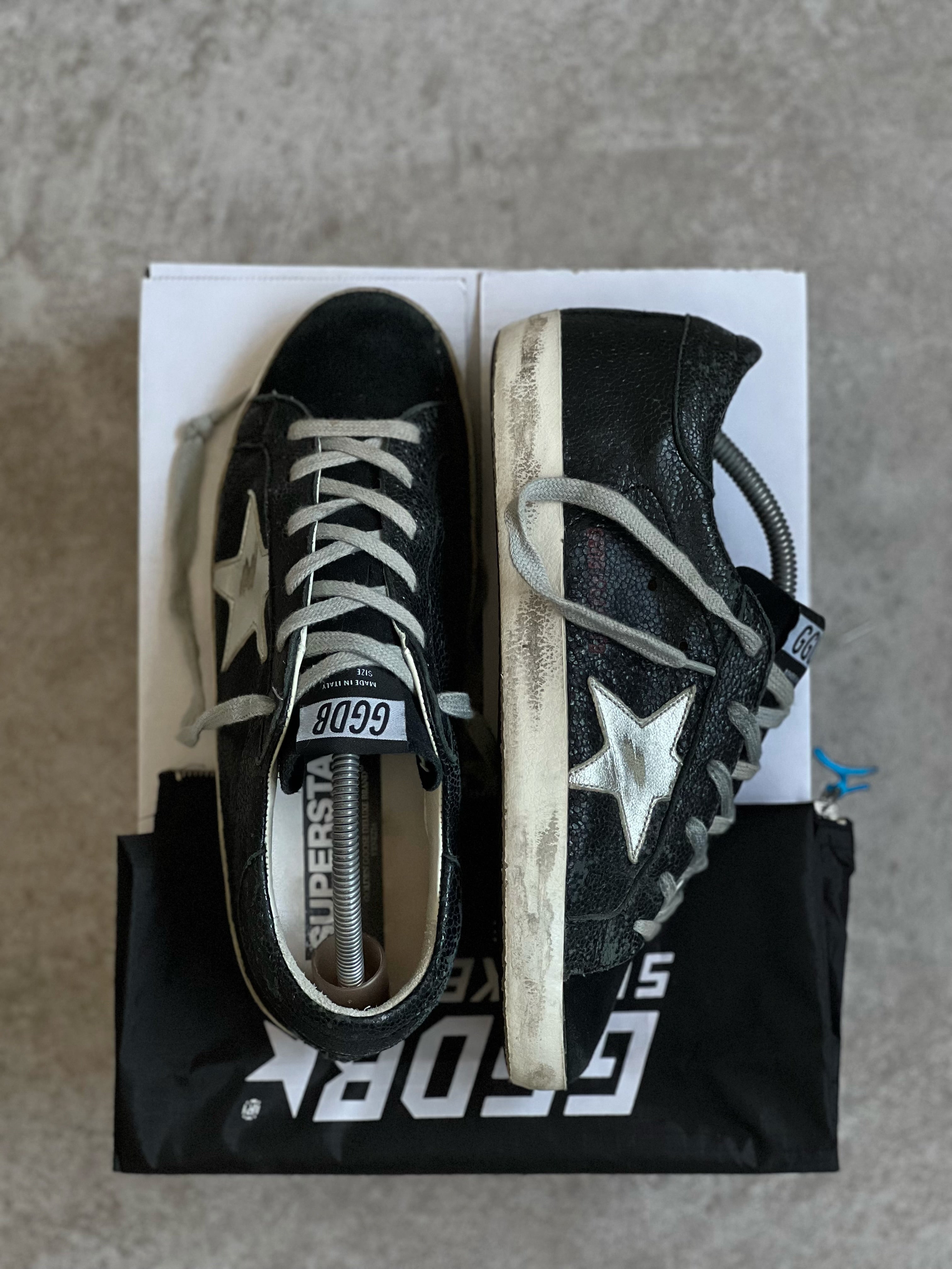 Golden Goose Superstar Black Woman