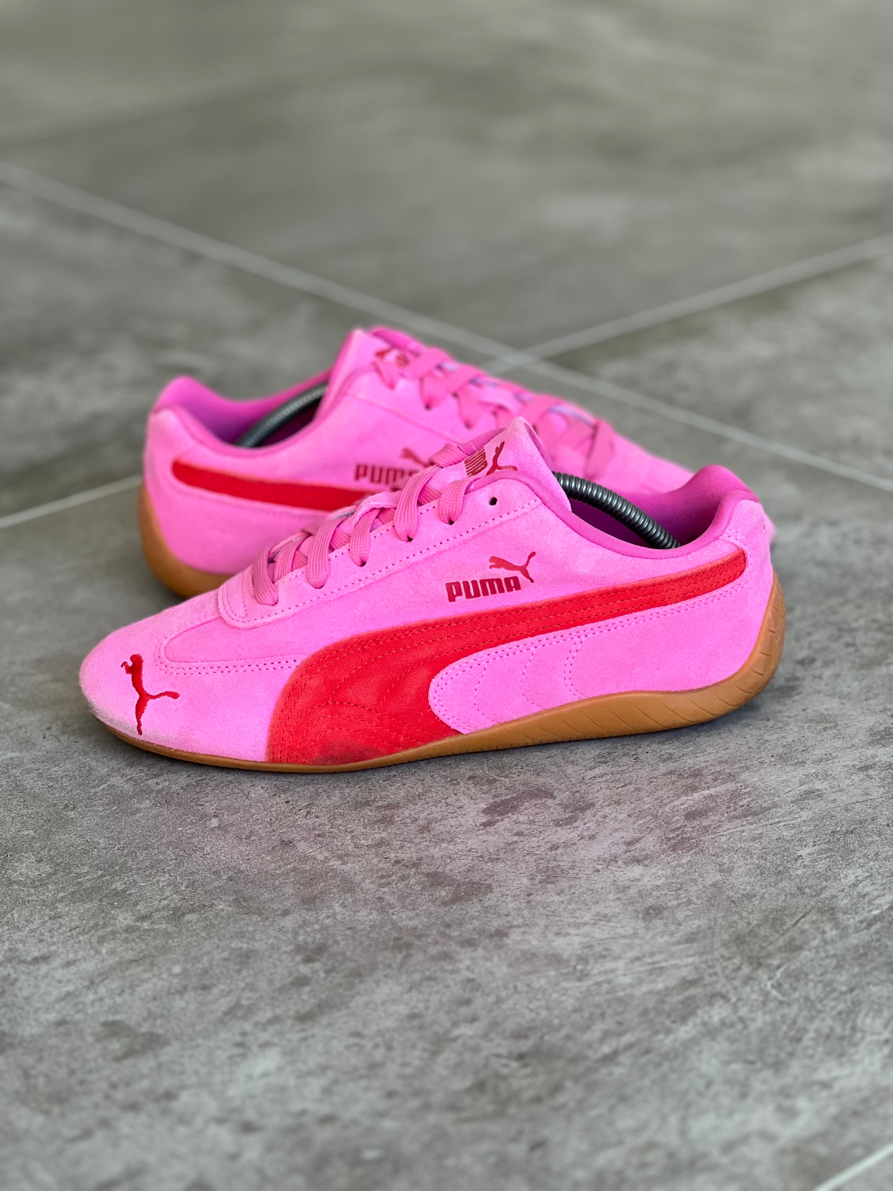 Talla 39 | Puma Speedcat Retro Style Woman Pink and Red