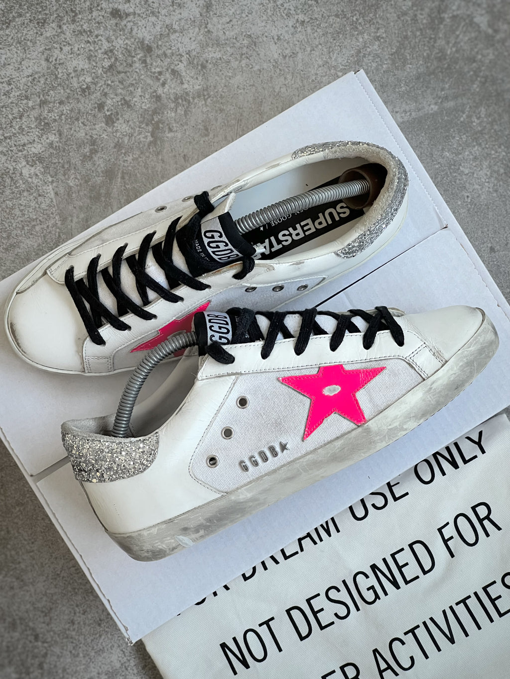 Talla 37 | Golden Goose Superstar white & fluor