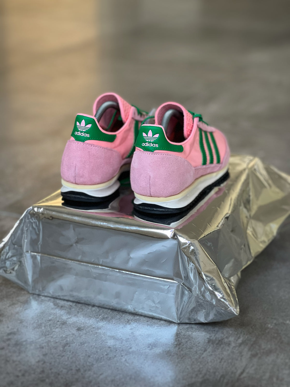 Zapatillas Adidas SL 72 Mujer - Rosas y Verdes