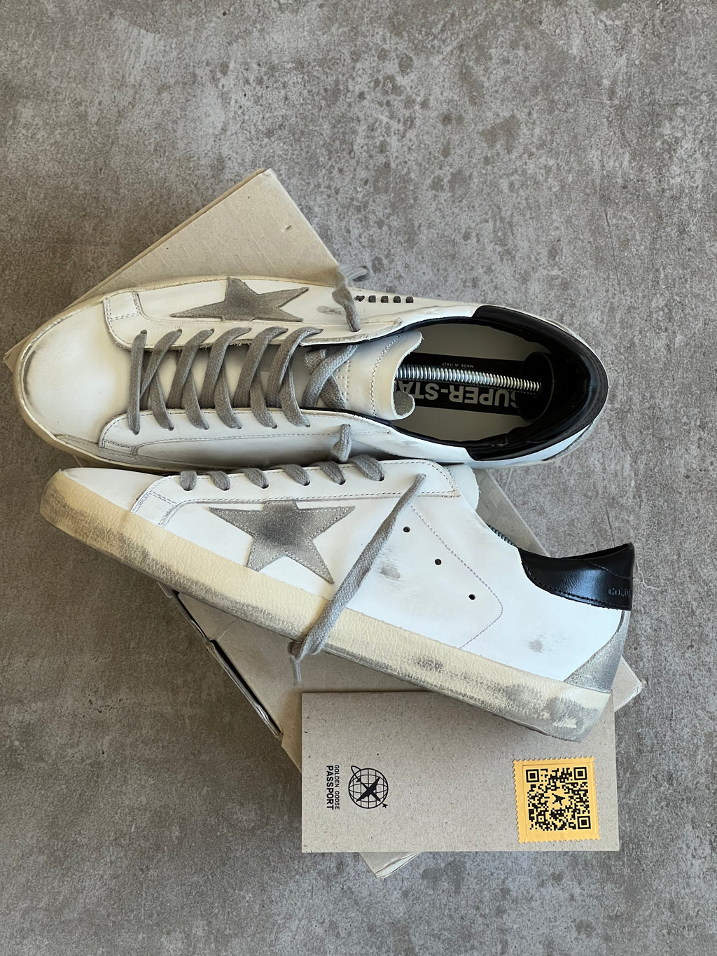 Talla 43 | Classic Superstar GGDB Man White & Black