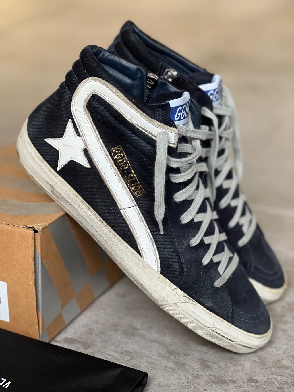 Talla 41 I Golden Goose Mid Star Denim Man