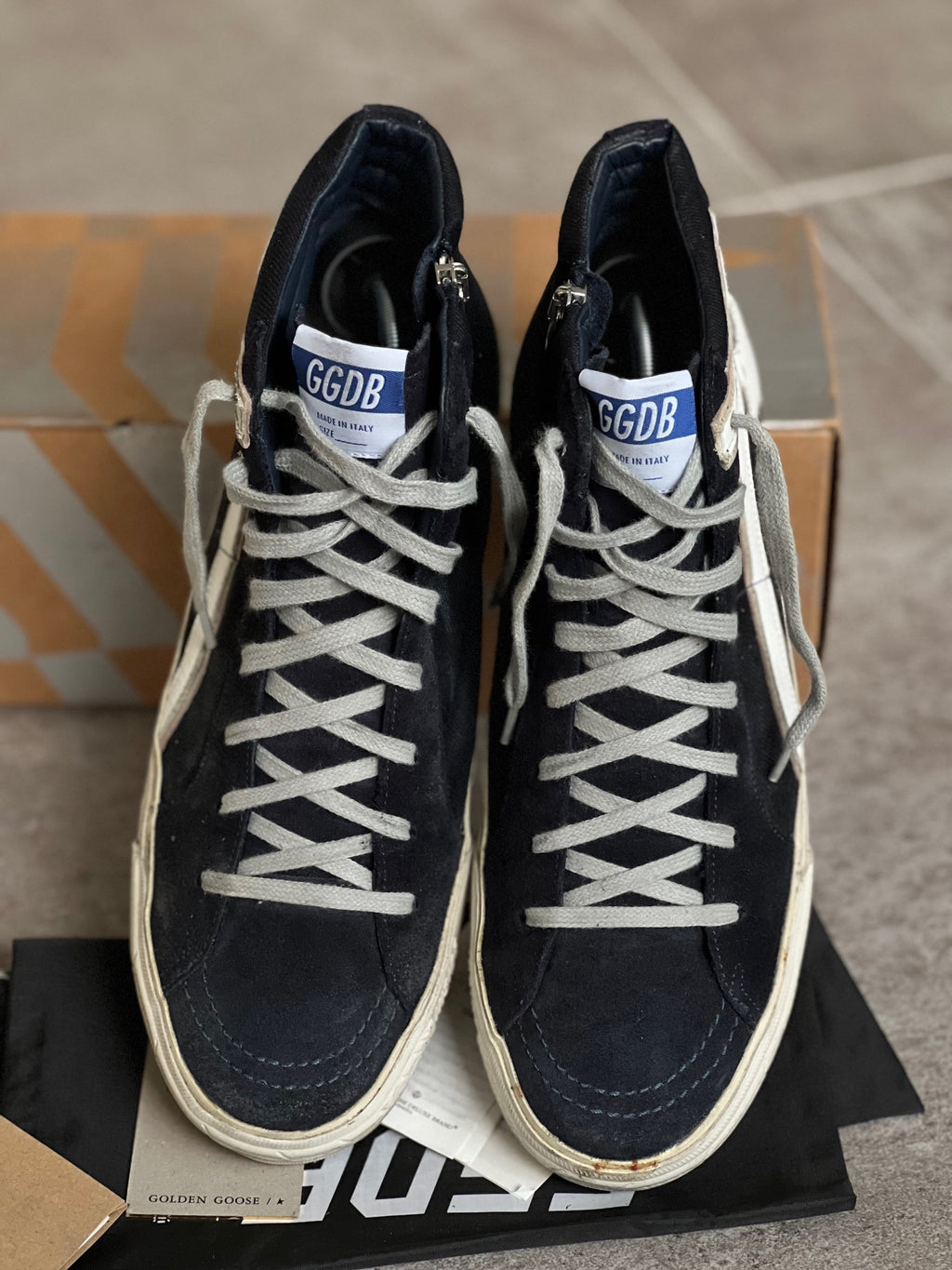 Talla 41 I Golden Goose Mid Star Denim Man