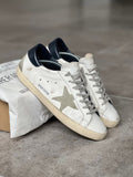 Size 43 I Classic Superstar White / Dark blue