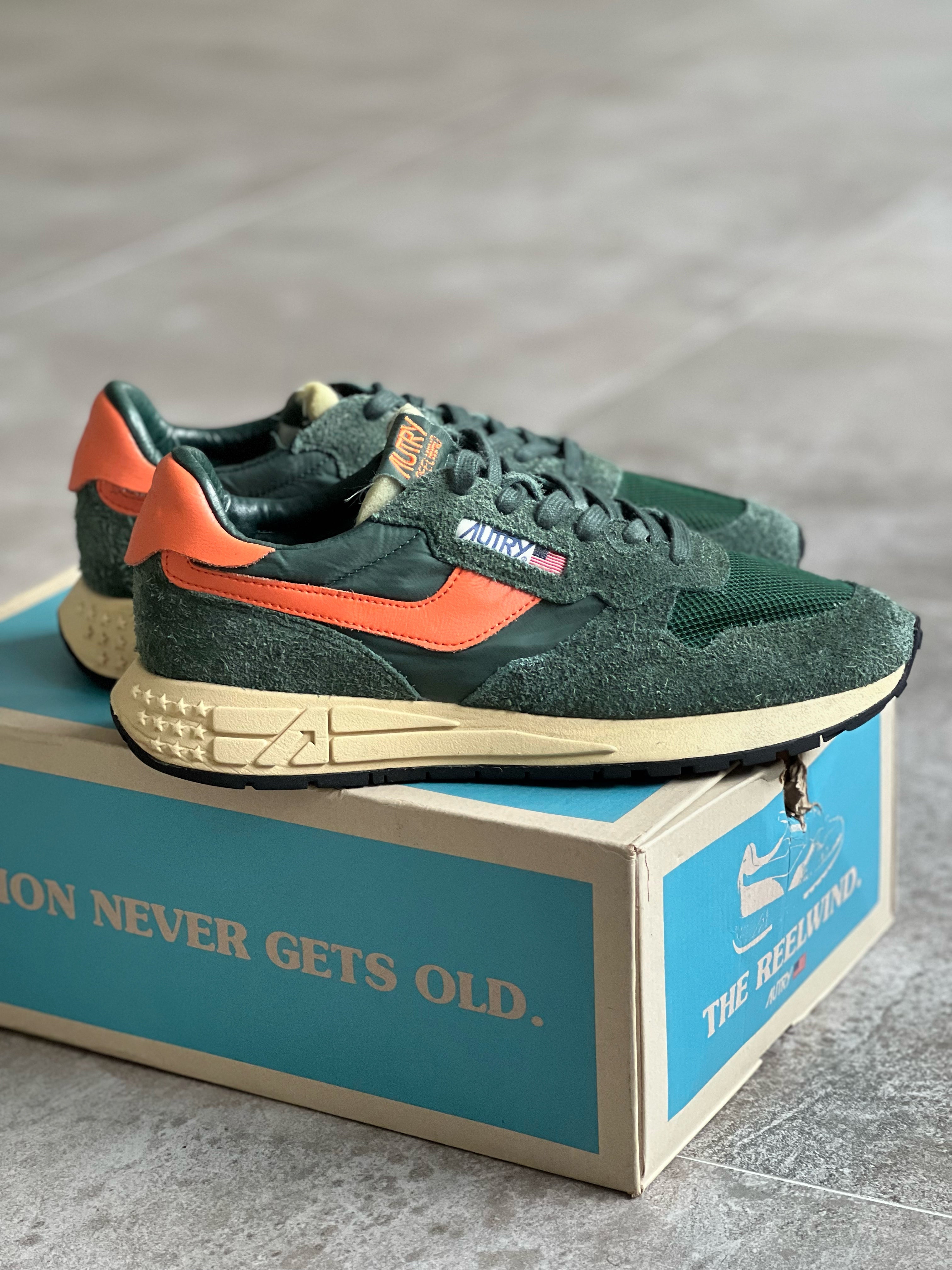 Size 44 I Autry Reelwind Green & Orange