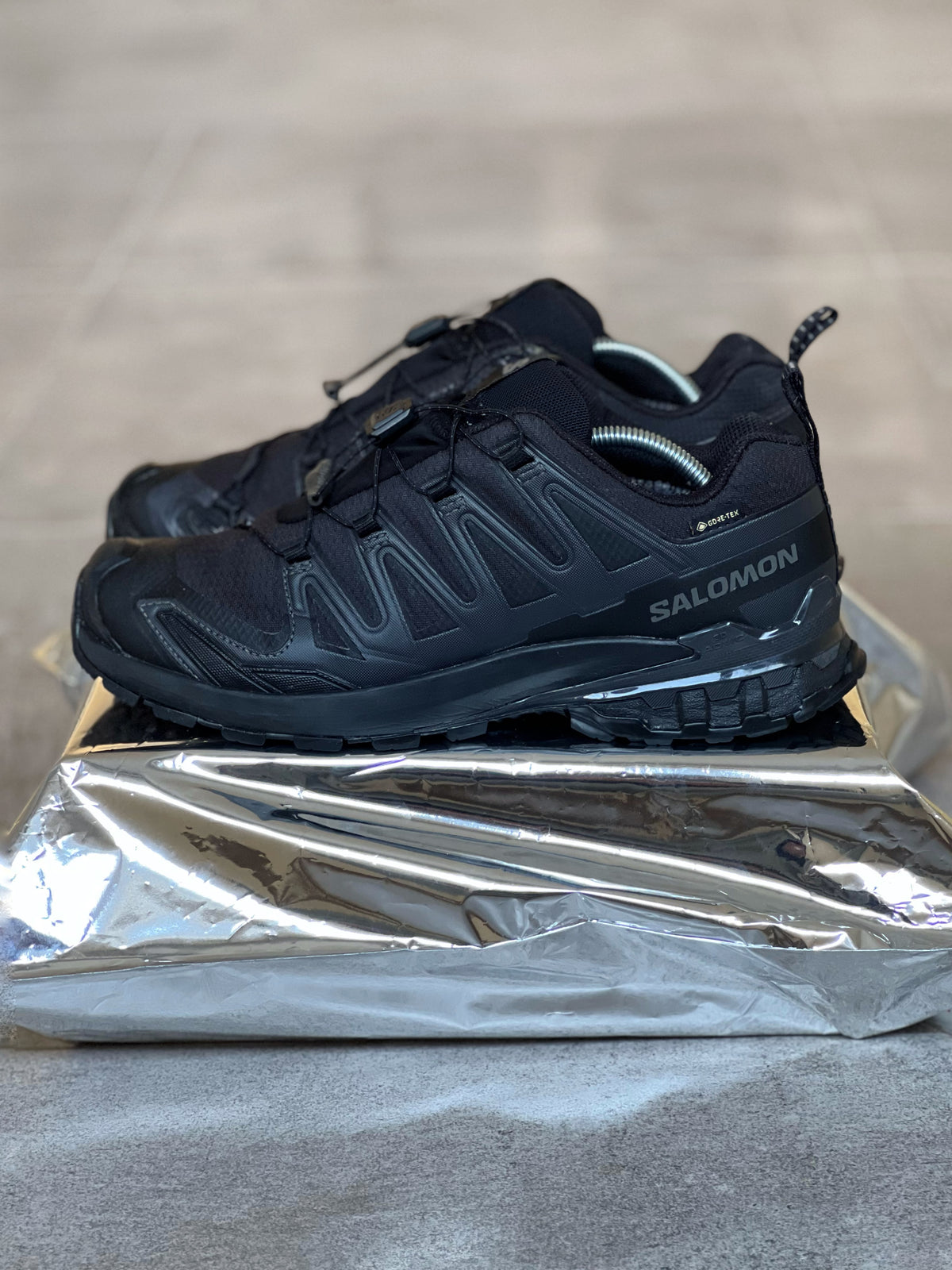 Salomon XA Pro 3d All Black Man Gore Tex