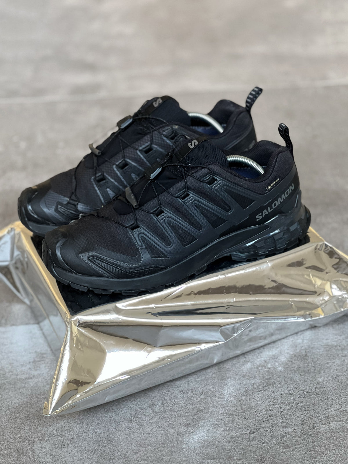 Salomon XA Pro 3d All Black Man Gore Tex