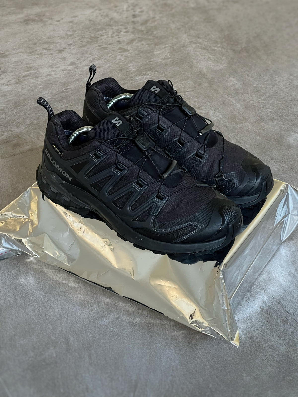 Salomon XA Pro 3d All Black Man Gore Tex