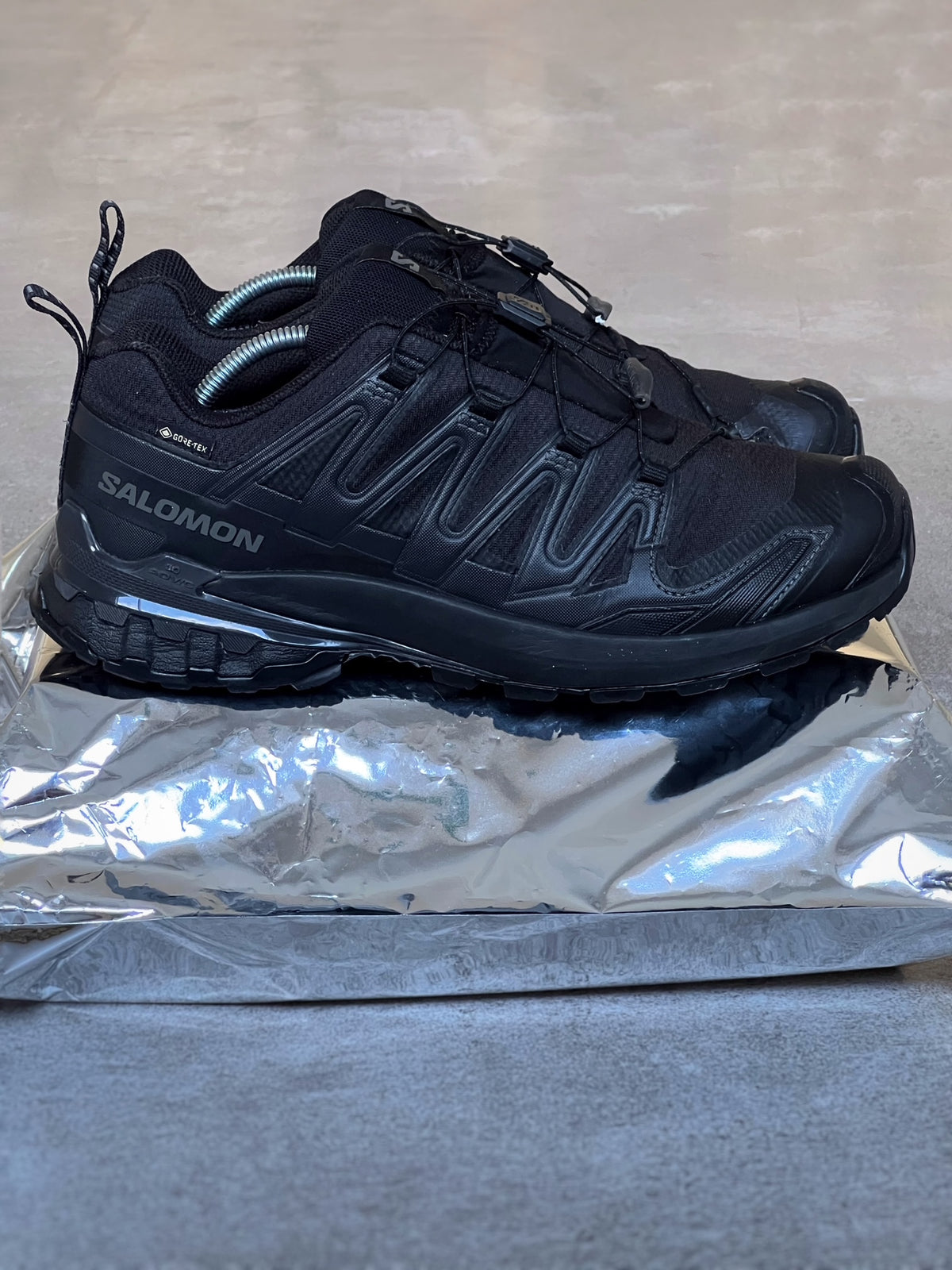 Salomon XA Pro 3d All Black Man Gore Tex