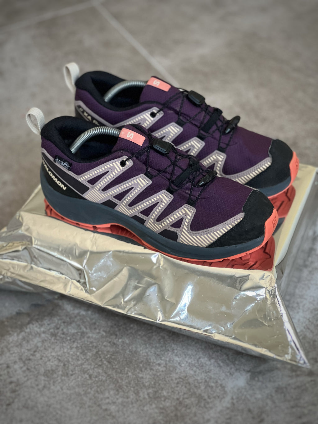 Salomon XA Pro Ultra Purple Women's Water-Resistant Outdoor Shoes