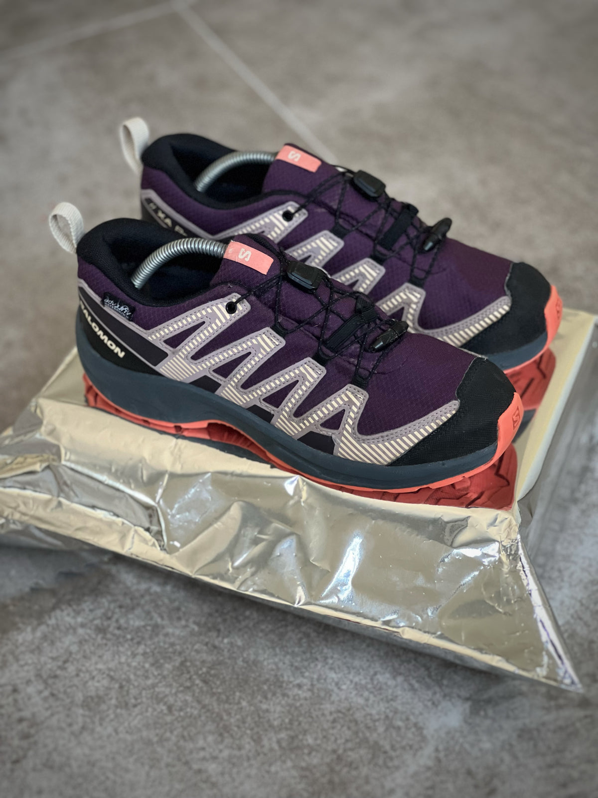 Salomon XA Pro Ultra Purple Outdoor Woman Water Resistant