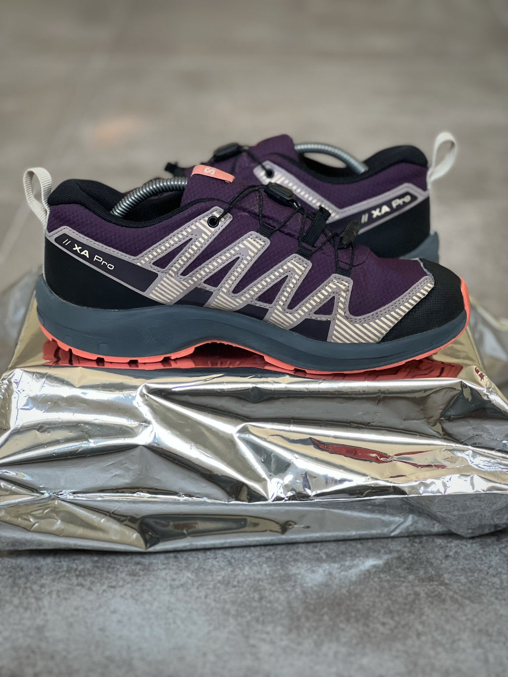 Salomon XA Pro Ultra Purple Women's Water-Resistant Outdoor Shoes