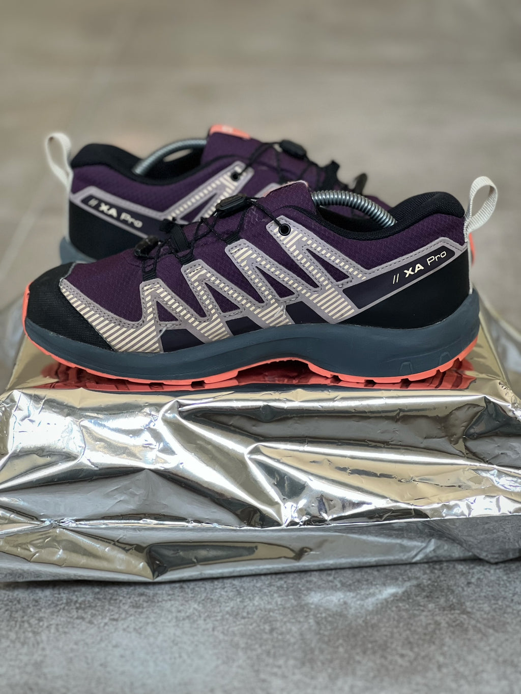 Salomon XA Pro Ultra Purple Women's Water-Resistant Outdoor Shoes