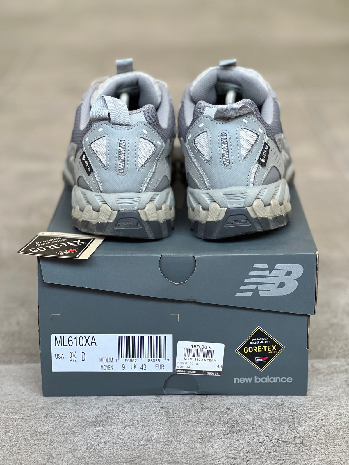 New Balance ML 610 Grey Gore-Tex Men's