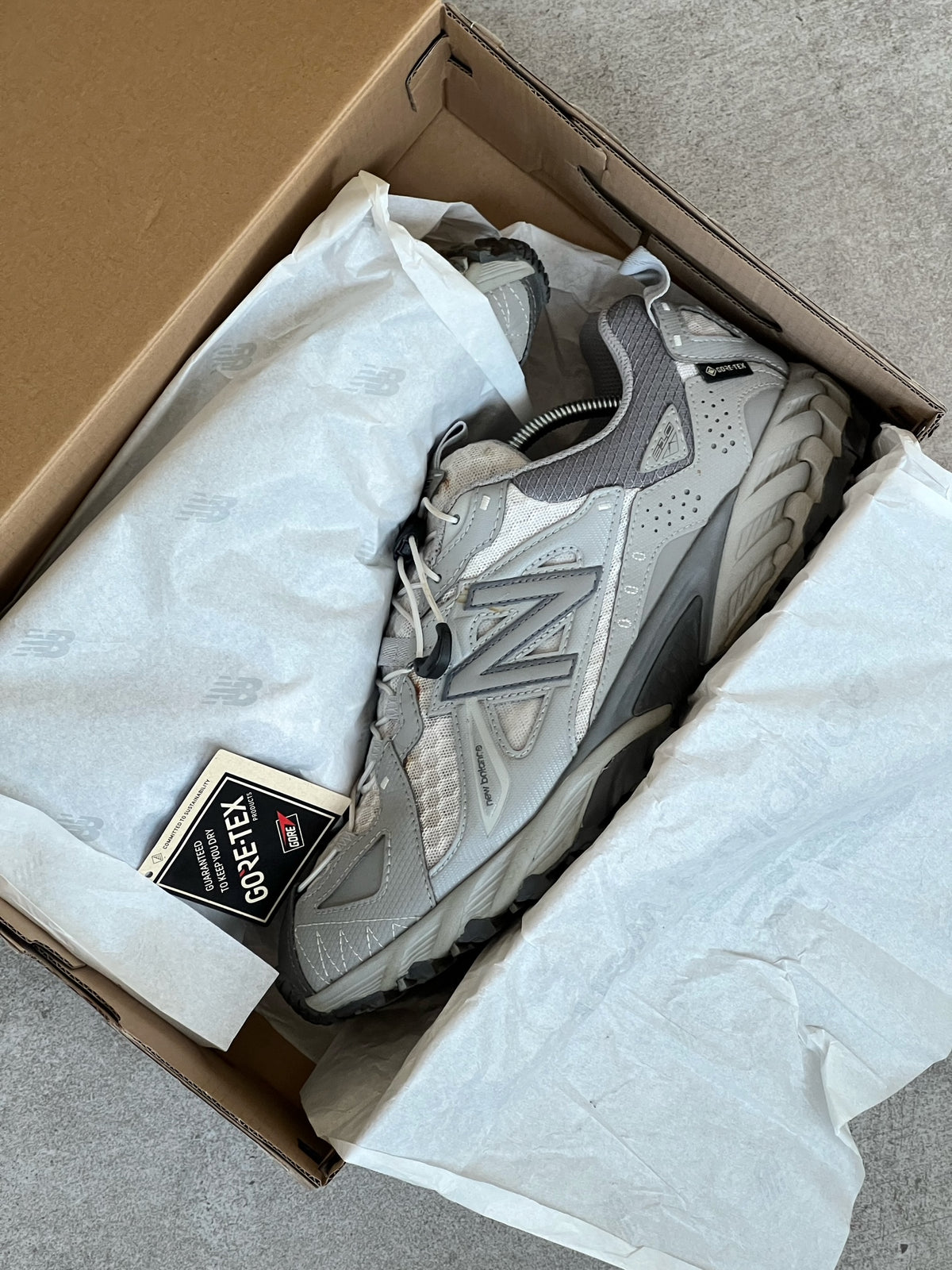 New Balance ML 610 Grey Gore Tex Man