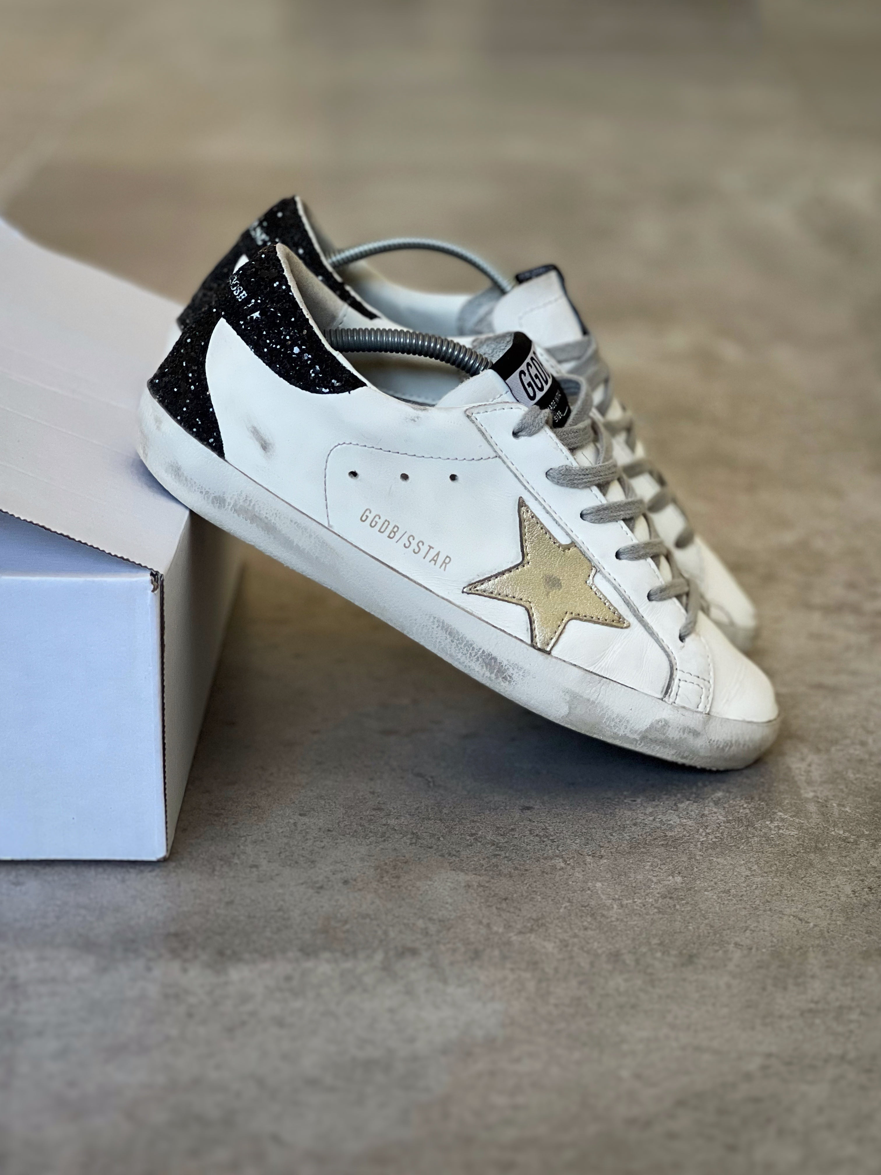 Talla 39 | Classic Superstar Woman White/Gold/Black