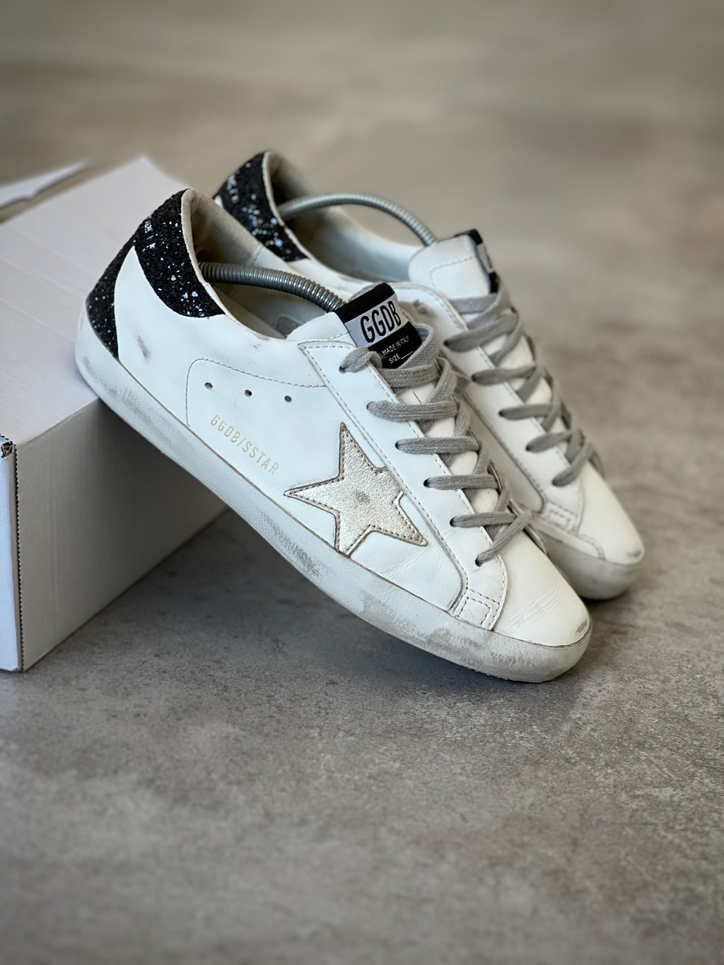 Talla 39 | Classic Superstar Woman White/Gold/Black
