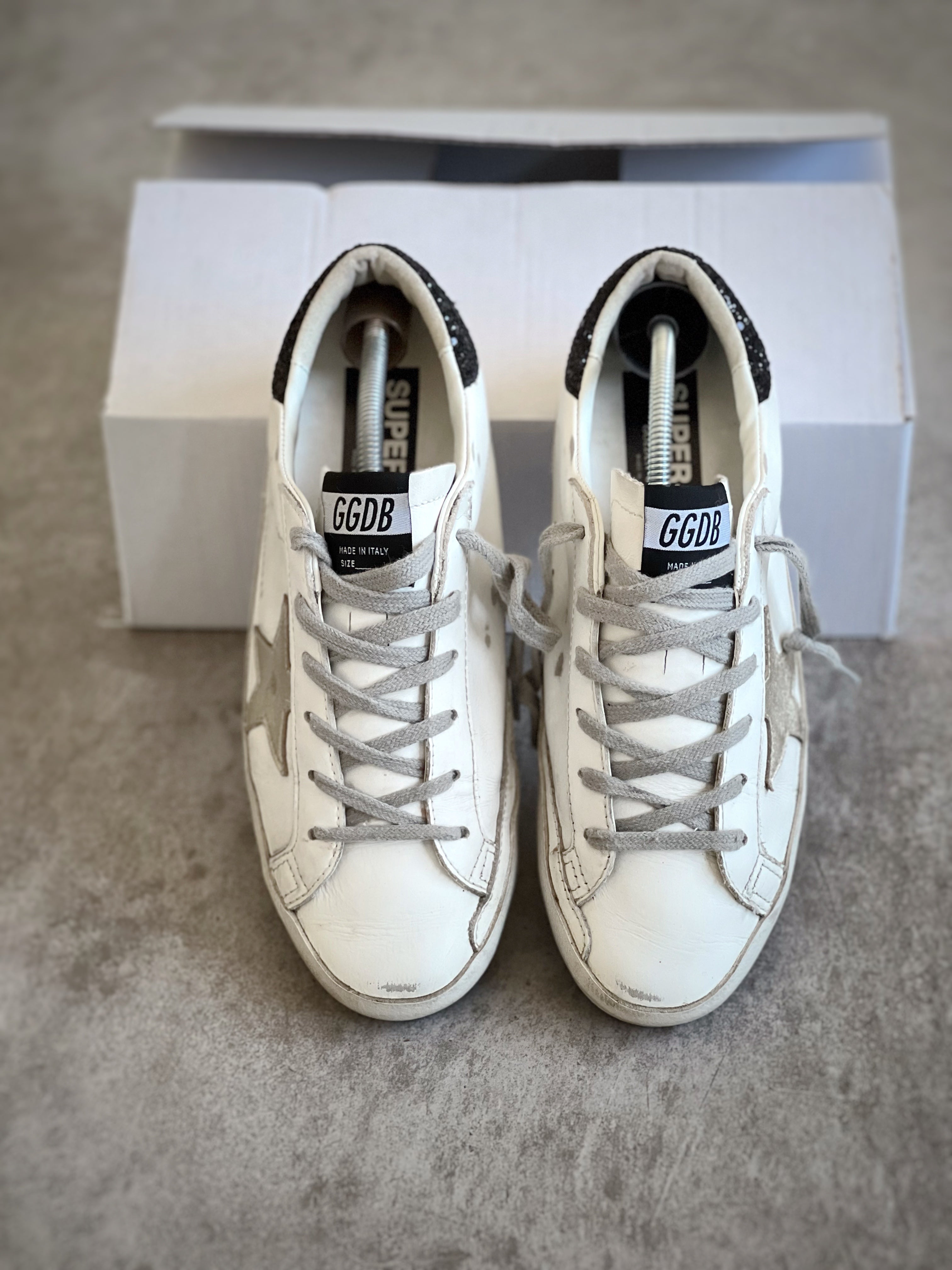Talla 39 | Classic Superstar Woman White/Gold/Black