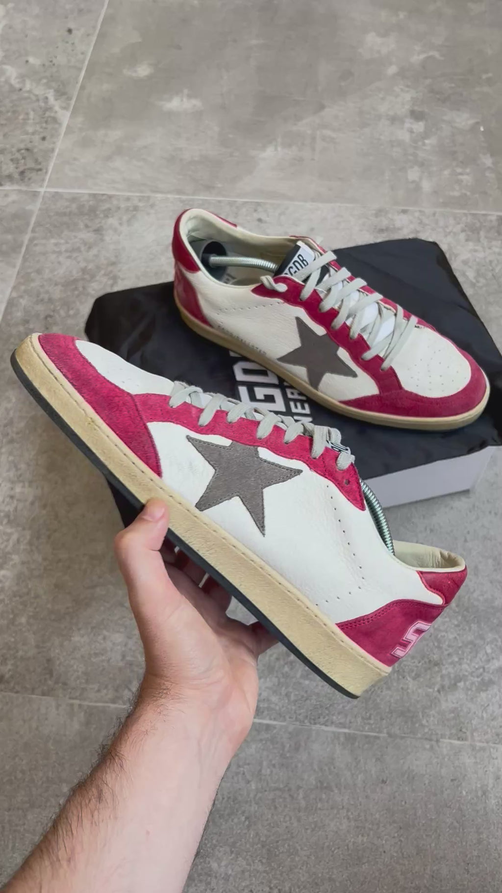 Talla 42 | Golden Goose Ball Star Man Deadstock